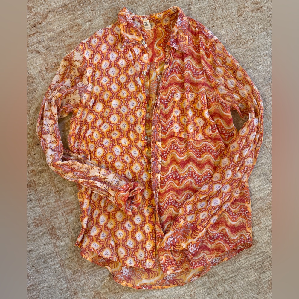 Dosa Multicolor Patterned Women's Blouse